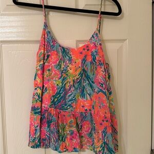 Lilly Pulitzer Multicolor Floral Top